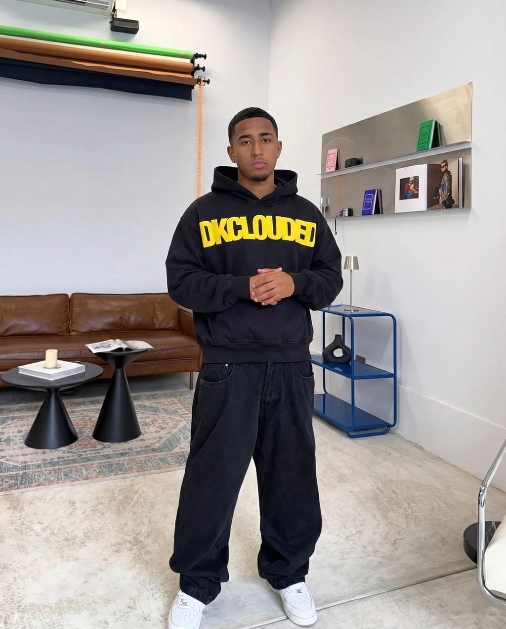 DKClouded Black Hoodie