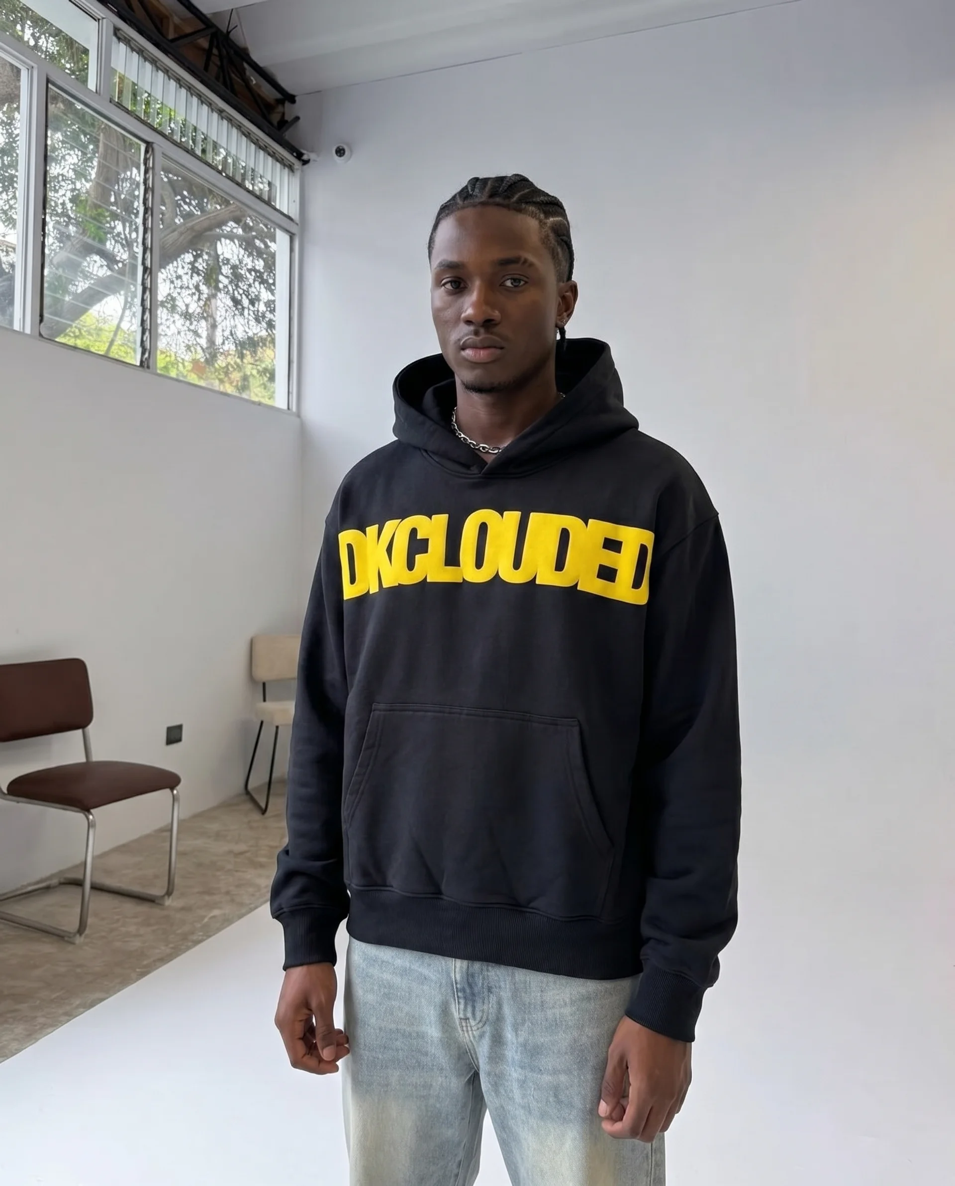 DKClouded Black Hoodie