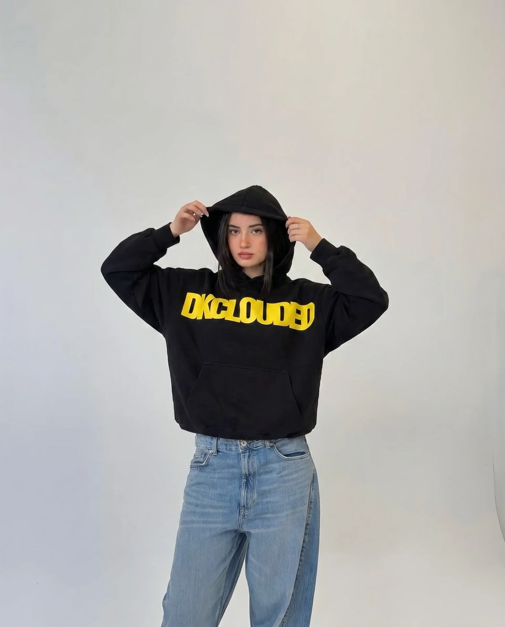 DKClouded Black Hoodie