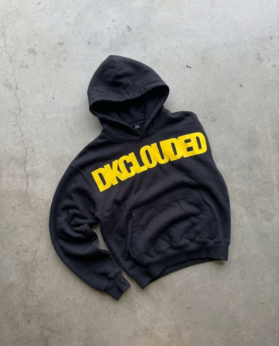 DKClouded Black Hoodie