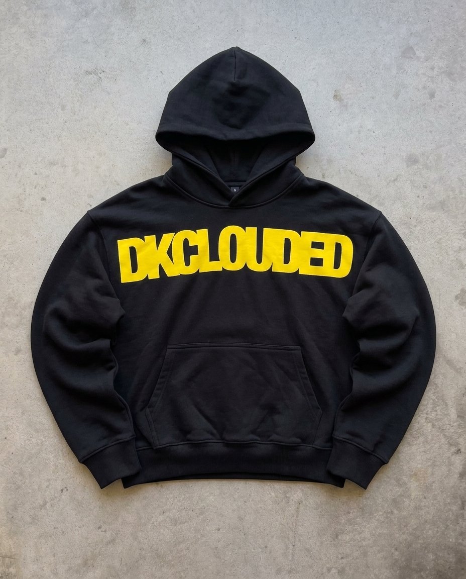 DKClouded Black Hoodie